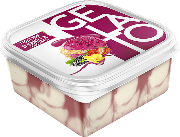 Gelato Fruit Mix-Vanilla