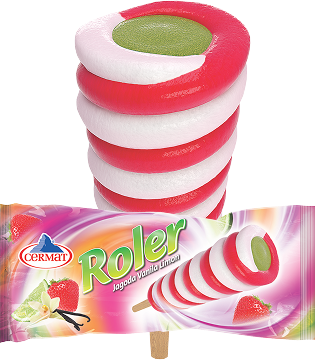 Roler Strawberry-Vanilla-Lemon