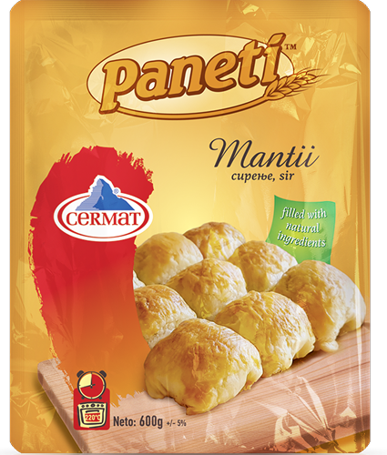 Paneti Mantii with Cheese