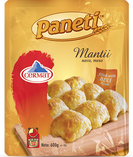 Paneti Mantii with Meat